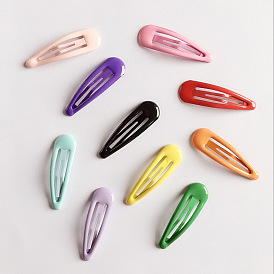 Colorful Jelly Water Drop Hair Clip for Girls and Women, Cute Headwear Accessories A14