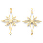 201 Stainless Steel Connector Charms, Star