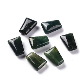 Natural Indian Agate Beads, Trapezoid
