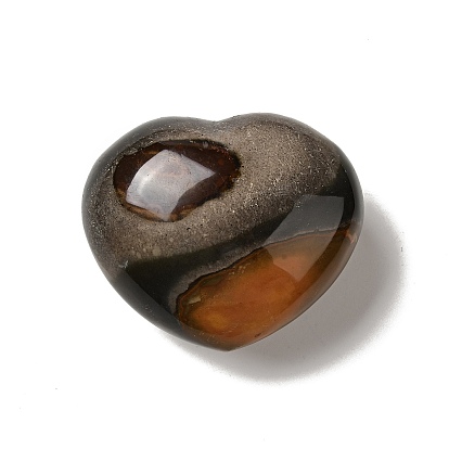 Натуральная пустынная яшма / полихромная яшма сердце любовь камень, карманный пальмовый камень для балансировки рейки, карманный пальмовый камень украшения для дома, камень балансировки энергии рейки для медитации