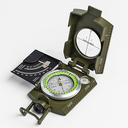 Luminous High Precision Multi Function 5 seconds Fast Measuring Metal Compass, Measurable Slope