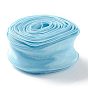 Organza Ribbon, Wired Sheer Chiffon Ribbon, for Package Wrapping, Hair Bow Clips Accessories Making