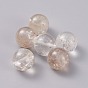 Perles de quartz rutilées naturelles, ronde