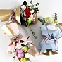 20 hojas de papel de regalo resistente al agua, plaza, decoración de papel de regalo de ramo de flores plegadas