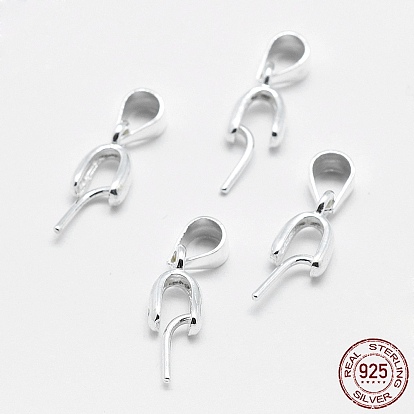 Sterling Silver Pendant Bails, Ice Pick & Pinch Bails