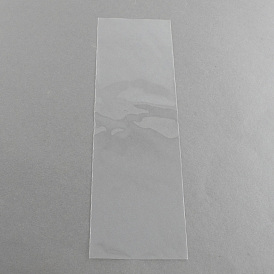 Opp sacs de cellophane, rectangle, 25x8 cm