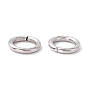 304 Stainless Steel Jump Rings, Open Jump Rings, Round