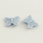 Craft Style Acrylic Beads, Butterfly, 11x15x4mm, Hole: 2mm, about 1250pcs/500g