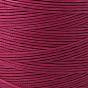 Cordón de poliéster de cera coreano, 1x0.4 mm, aproximadamente 546.8 yardas (500 m) / rollo