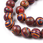 Round Dyed Gemstone Beads Strands