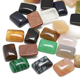 Gemstone Cabochons, Rectangle