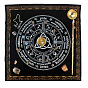 Tapis d'autel en velours, nappe noeud de la trinité et constellation, tissu pour cartes de tarot, carrée
