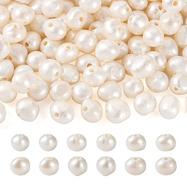 Natural Cultured Freshwater Pearl Beads, Baroque Keshi Pearl, Nuggets