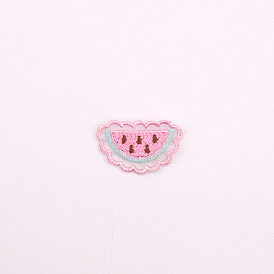 Computerized Embroidery Cloth Iron on/Sew on Patches, Costume Accessories, Appliques, Watermelon
