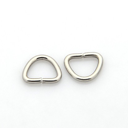 304 Stainless Steel Triangle Rings, Buckle Clasps, For Webbing, Strapping Bags, Garment Accessories