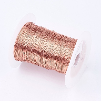 Alambre de cobre ecológico, alambre de cobre para la fabricación de joyas, larga duración plateado