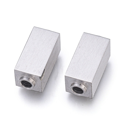 304 Stainless Steel Beads, Cuboid