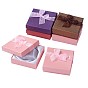 Valentines Day Gifts Boxes Packages Cardboard Bracelet Boxes, Square, 90x90x27mm