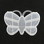 Récipients de stockage de perles en matière plastique, 13 compartiments, papillon