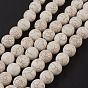 Synthetic Magnesite Beads Strands, Round