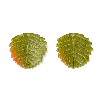 Plastic Pendants, Leaf