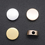 201 Stainless Steel Charms, for Simple Necklaces Making, Stamping Blank Tag, Laser Cut, Flat Round