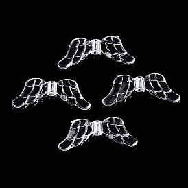 Transparent Acrylic Beads, Wing