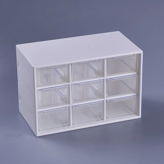 Пластиковая коробка для косметического хранения, Организатор макияжа, трехслойный ящик