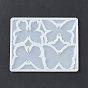 DIY Butterfly Shape Ornament Silicone Molds, Resin Casting Molds, for UV Resin, Epoxy Resin Jewelry Making