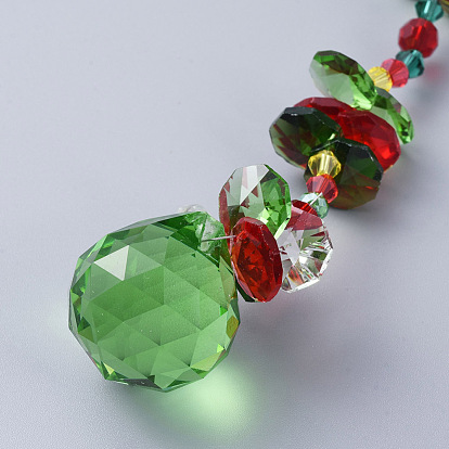 Glass Chandelier Suncatchers Prisms, Crystal Balls Hanging Pendant
