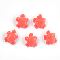 Synthetic Coral Beads, Dyed, Sea Turtle