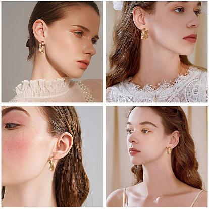 Earrings for Women, Hoop Earrings, Gold Plated Earrings, Hypoallergenic Earrings Fashion Jewelry Gifts for Women