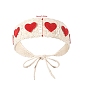 Декоративная повязка на голову с милым мультяшным рисунком, выдолбленные вязаные аксессуары для волос, для женщин и девушек