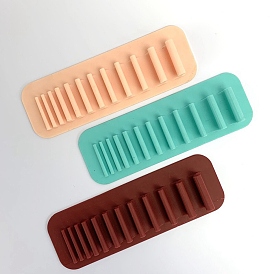 Silicone Wall Mounted Cosmetic Brush Storage Stands, for Makeup Brush Holder