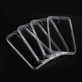 Transparent DIY Blank Silicone Smartphone Case, Fit for iPhone11Pro(5.8 inch), For DIY Epoxy Resin Pouring Phone Case