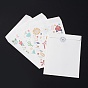 24Pcs 4 Styles Thank You Paper Bags, with 2 Sheets Stickers, for Thanksgiving Day Gift Wrapping