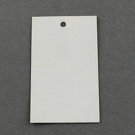 Tarjetas de los precios del papel, Rectángulo, 50x30 mm