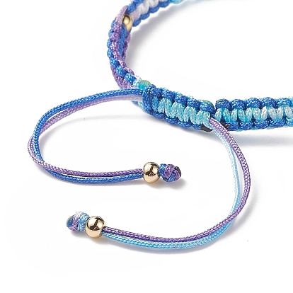 Плетеные браслеты из полиэфирной нити, для изготовления браслета с регулируемым звеном, с ионным покрытием (ip) 202 шарики из нержавеющей стали