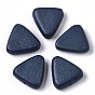 Painted Natural Wood Beads, Triangle