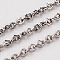 304 Stainless Steel Rolo Chains, Belcher Chain, Soldered, 2x1.5mm