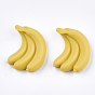 Cabochons décodés en résine, banane