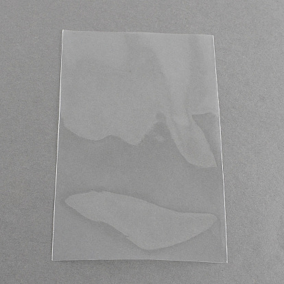 Bolsas de celofán del opp, Rectángulo, 12x8 cm