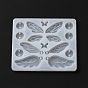 DIY Pendant Silicone Molds, Resin Casting Molds,Butterfly & Angel Wing/Flat Round