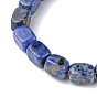 Natural Sodalite Beads Strands, Cuboid