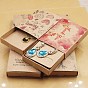 Kraft Paper Boxes and Necklace Jewelry Display Cards, Packaging Boxes, with Pattern