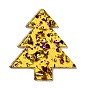 Christmas Theme Double-sided Printed Acrylic Pendants, for Christmas Tree Charm