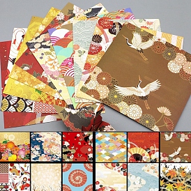 Japanese Style Square Origami Paper, Folding Solid Color Papers, Kids Handmade DIY Scrapbooking Craft Decoration