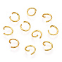 304 Stainless Steel Jump Rings, Open Jump Rings, 6mm, Hole: 0.8mm