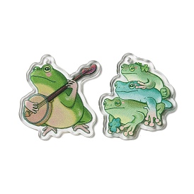 Printed Acrylic Pendants, Frog