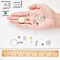 SUNNYCLUE DIY Mother's Day Jewelry Sets Making Kits, include Alloy Pendants & Bangle Making & Lobster Claw Clasps, Brass Earring Hooks, 304 Stainless Steel Cable Chains, Gemstone & Glass Beads